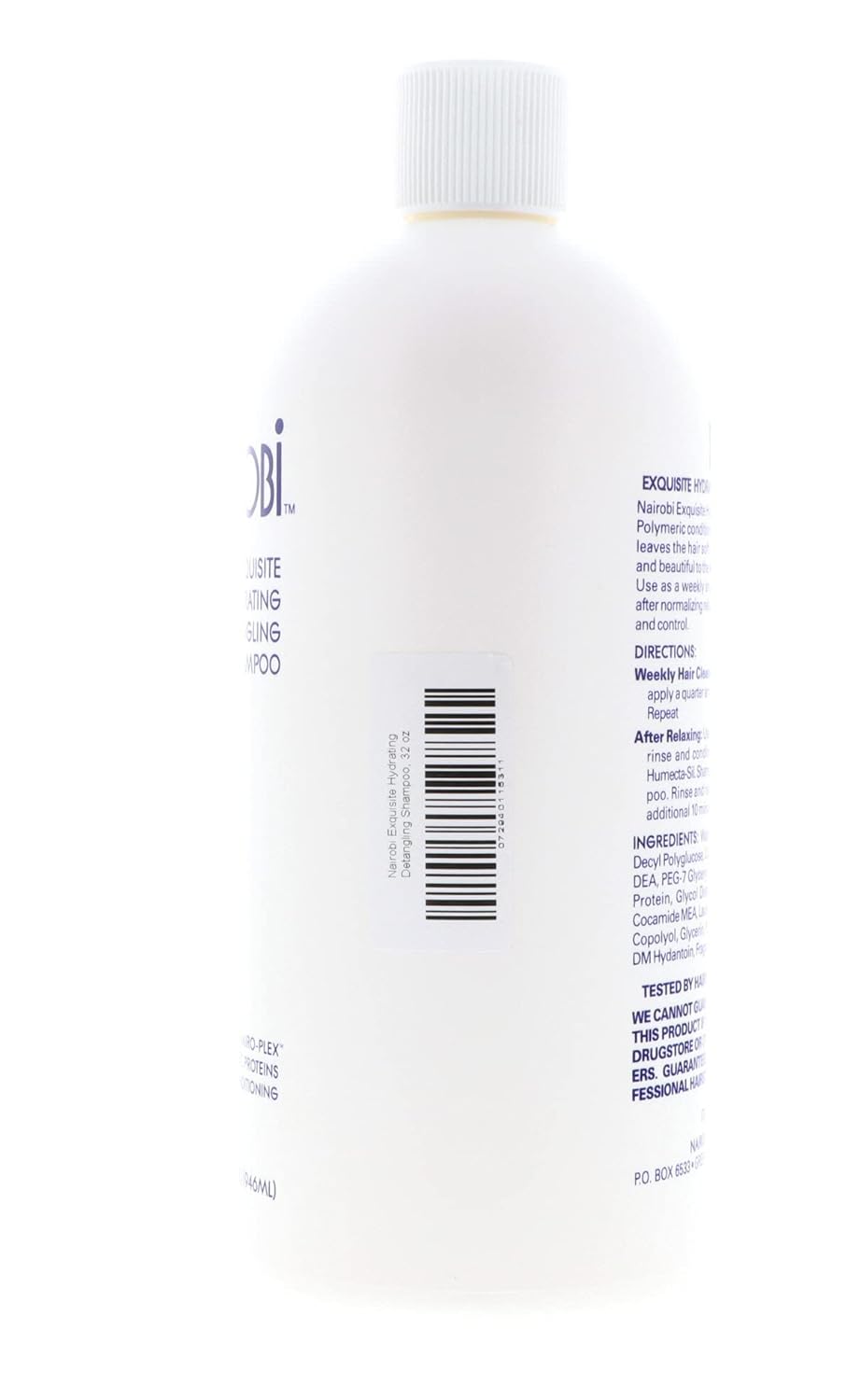Nairobi Exquisito champú desenredante hidratante para unisex, 32 onzas por Nairobi