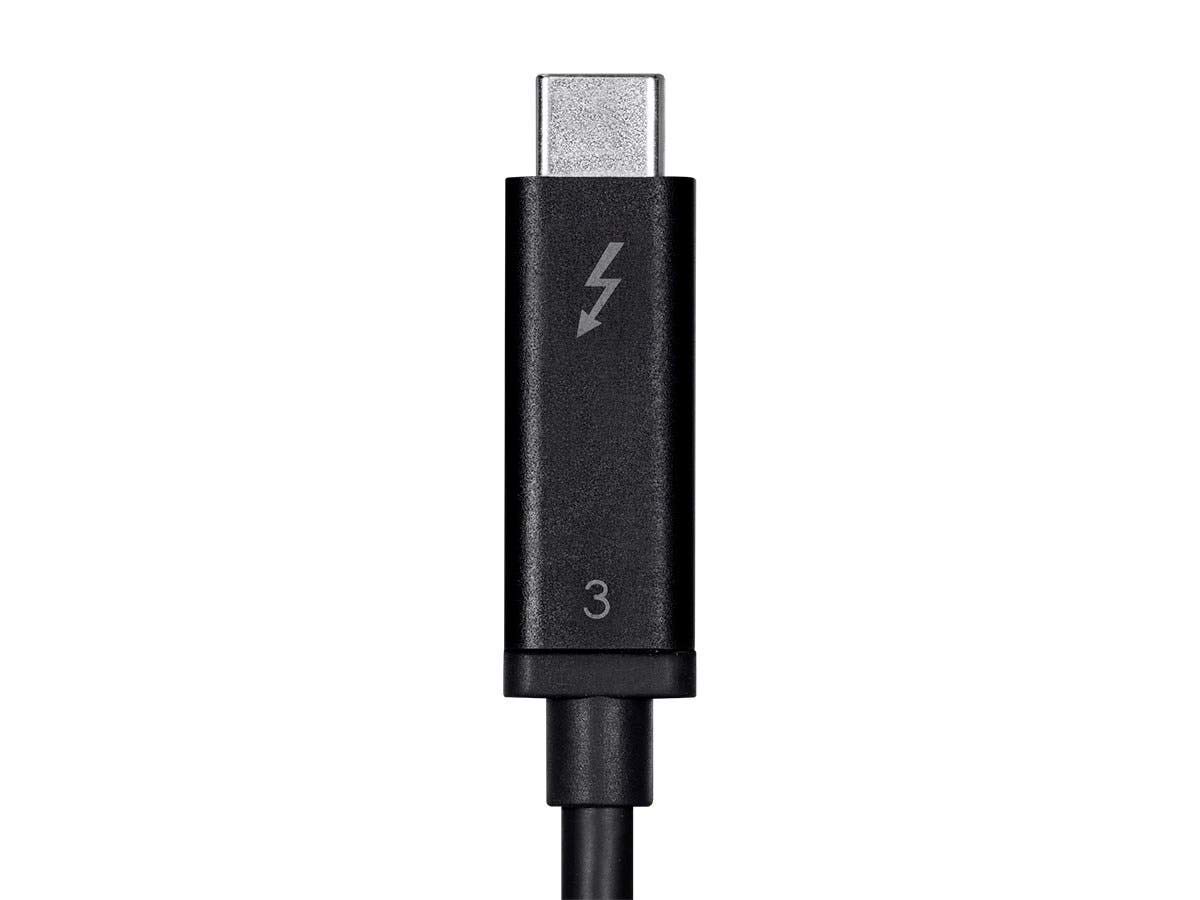 Monoprice Cable USB y Lightning – 6.6 ft – Negro  C18004GK Thunderbolt 3 (40 Gbps) Cable USB-C, soporta datos y video Dual 4K60Hz o 5K 60Hz