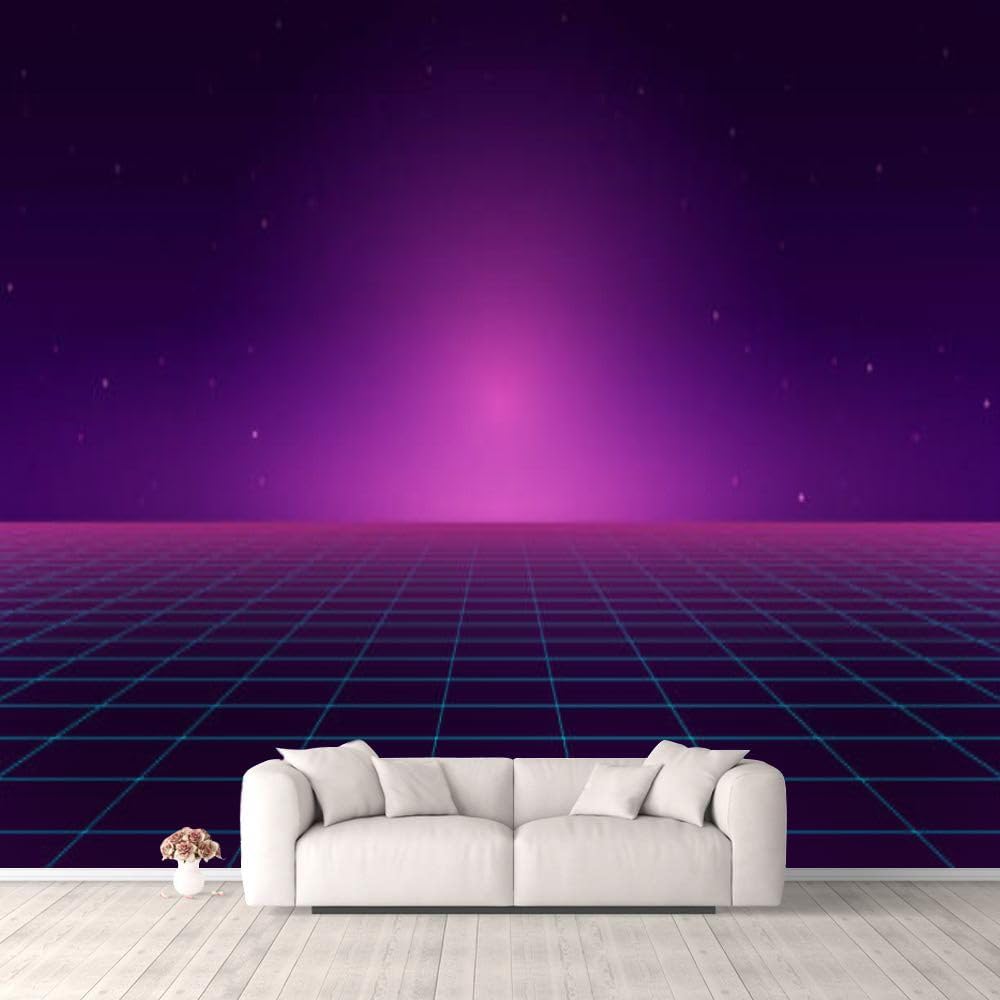 Papel tapiz 3D estilo retro paisaje azul autoadhesivo dormitorio sala de estar dormitorio decoración mural de pared pared techo armario adhesivo