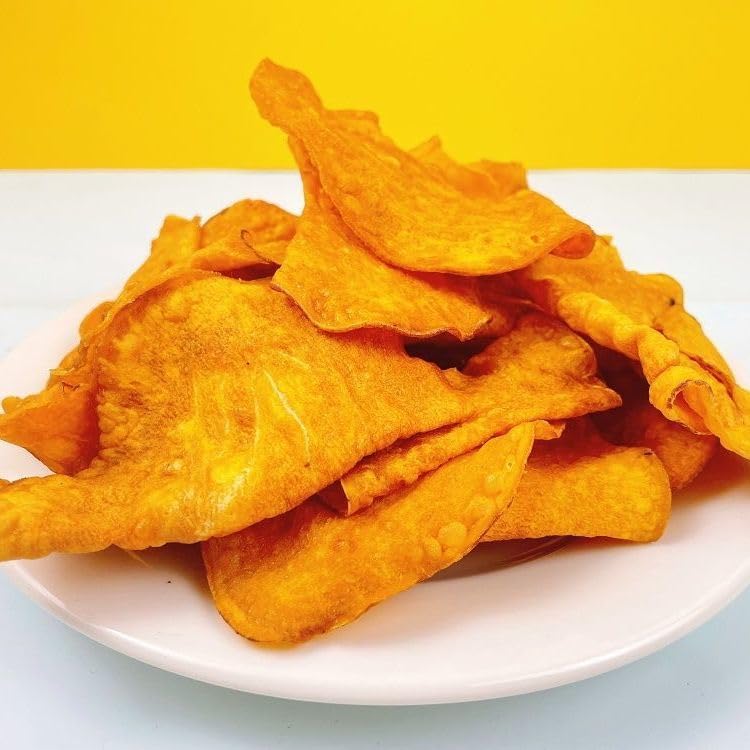 Rebanadas de camote secas crujientes, batata seca hecha en granja 7.58 ozbolsa, aperitivos de frutas y verduras listas para comer, veganos,