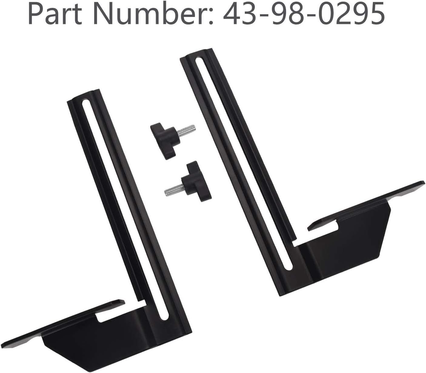 43-98-0295 Tope de corona con tornillos compatible con sierra de inglete compuesta deslizante Milwaukee 2734-20, uso para 2734, fácil de instalar