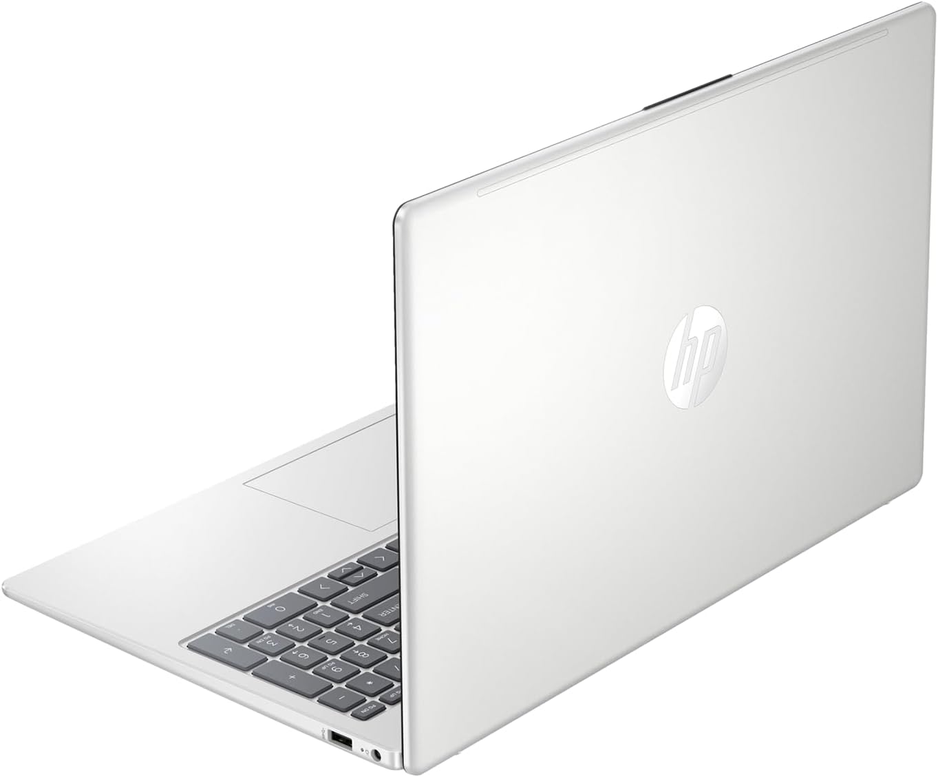 HP Laptop 2023, pantalla táctil HD de 15.6 pulgadas, AMD Ryzen 5 7530U (Beats i7-1165G7), 12 GB de RAM, SSD PCIe de 512 GB, cámara web, KB