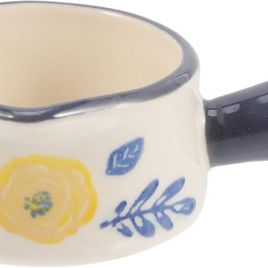 Veemoon Taza de leche de cerámica Calentador de chocolate Calentadores de café Olla de chocolate Olla de esmalte Cacerola derretidor de mantequilla Veemoon Taza de leche de cerámica Calentador de chocolate Calentadores de café Olla de chocolate Olla de esmalte Cacerola derretidor de mantequilla