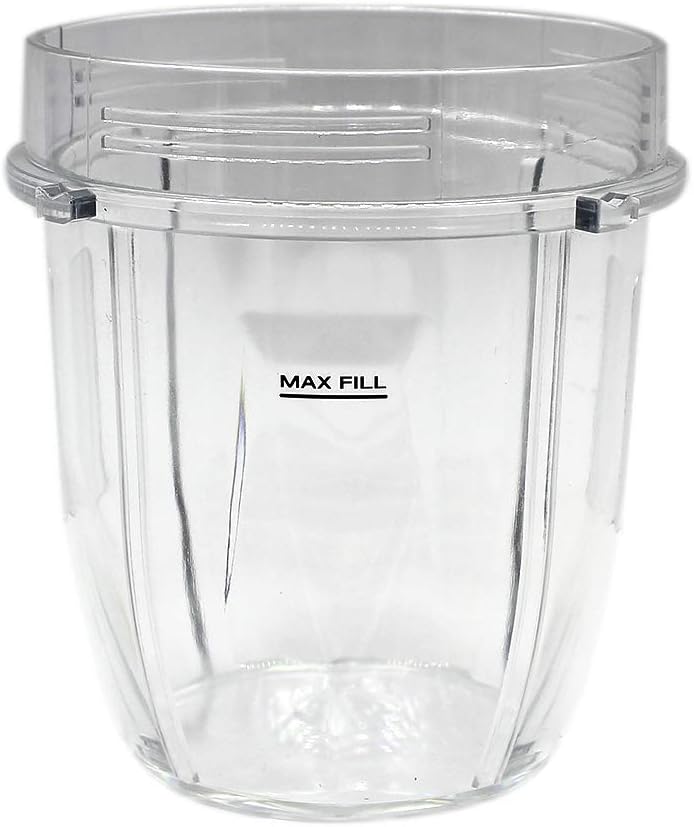 Anbige Piezas de repuesto 6Fins Extractor Blade y taza, compatible con Ninja Blender Auto iQ BL450-70 BL451-70 BL454-70 BL455-70 BL482-70
