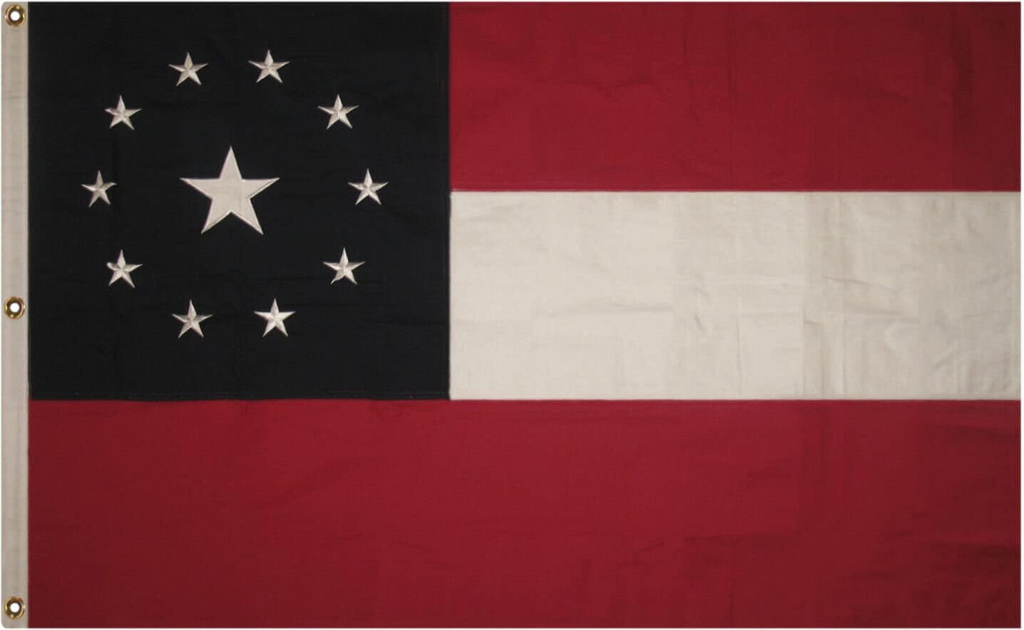 Premium 3×5 Embroidered Sewn 1st First 11 100% Cotton Flag 3’x5′