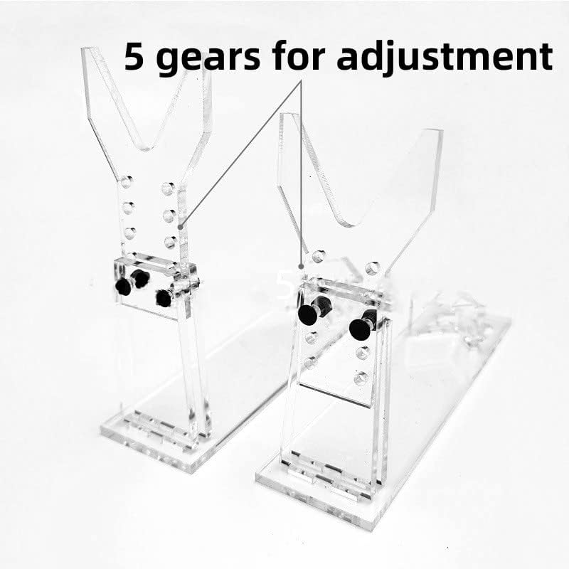 MAGPIE Elegante estante de acrílico transparente para interior para pistolas, armas de fuego y artículos similares a pistolas