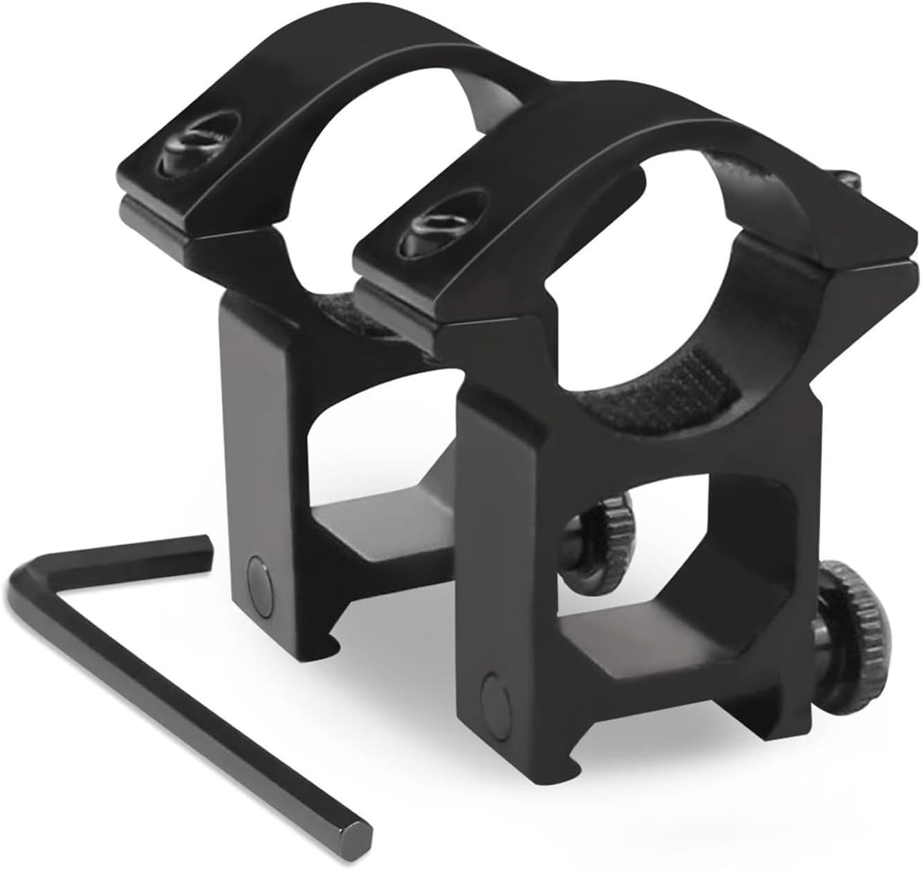 Weaver – Anillos de alcance para rifle de alto perfil para riel Picatinny y riel Weaver (paquete de 2)