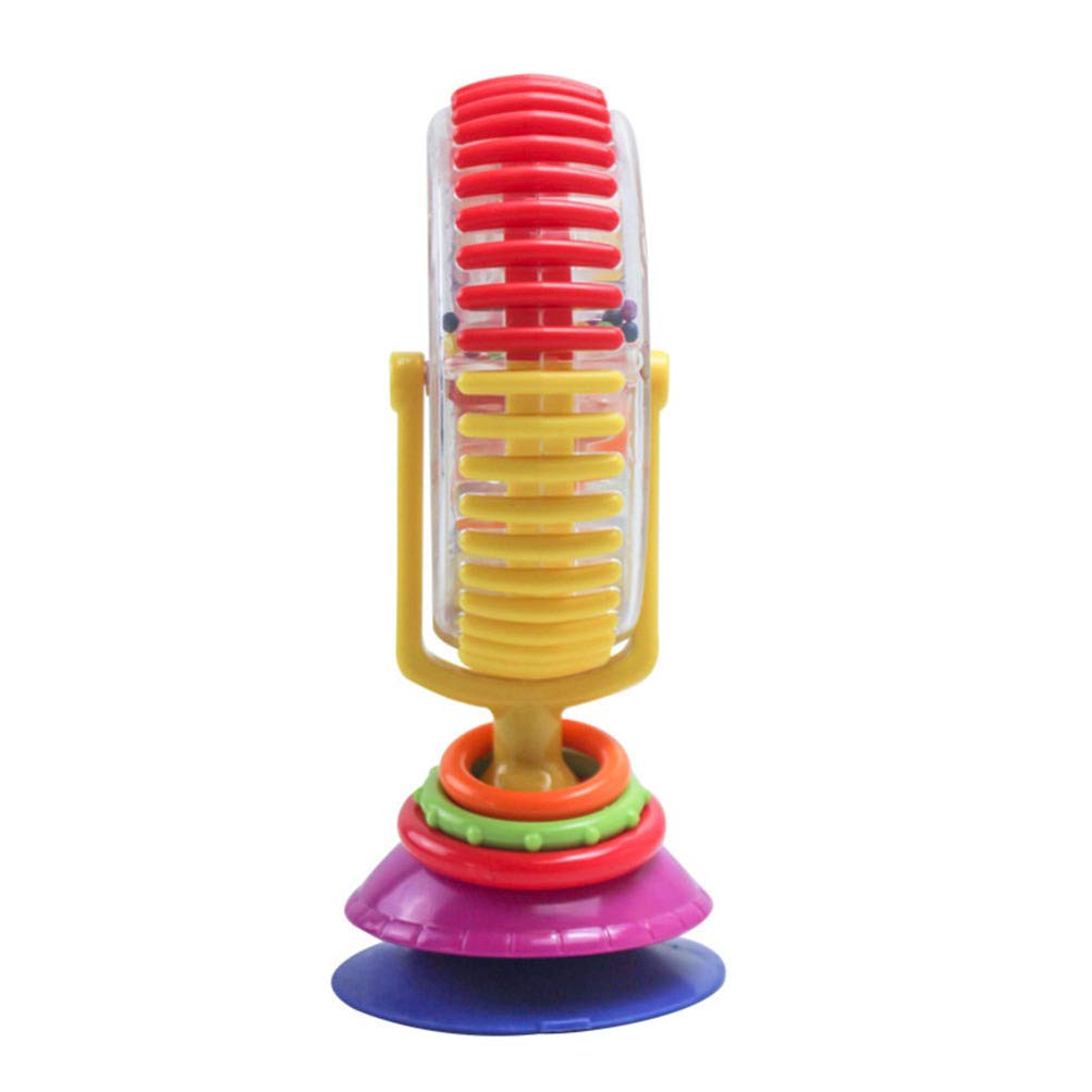 Toyvian Juguete de silla alta para bebé, juguete de rueda de fortuna, juguete giratorio para recién nacido, juguete de actividad para recién nacido,