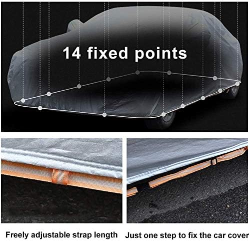 Funda para automóvil compatible con Volkswagen Phaeton cubierta exterior completa transpirable para interiores y exteriores, impermeable, resistente