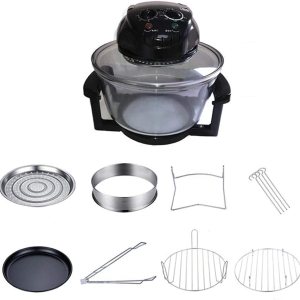 Horno de convección turbo, freidora de aire sin aceite, horno tostador de encimera, horno eléctrico sin aceite, horno halógeno, 7 cuartos de galón, Horno de convección turbo, freidora de aire sin aceite, horno tostador de encimera, horno eléctrico sin aceite, horno halógeno, 7 cuartos de galón,