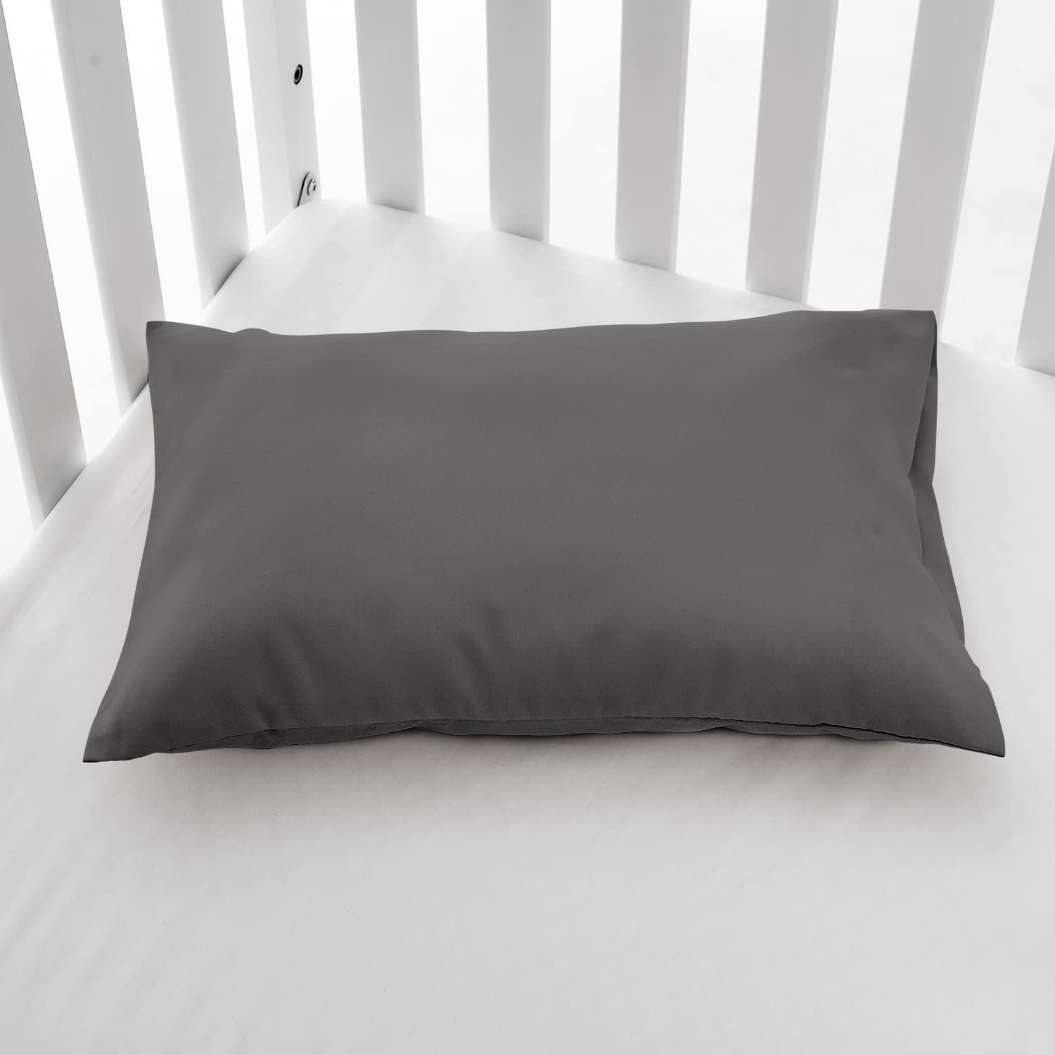 EXQ Home Juego de 2 fundas de almohada de viaje de 14 x 20 pulgadas, fundas de almohada pequeñas para almohadas de bebé de 12 x 16 pulgadas, 13 x 18