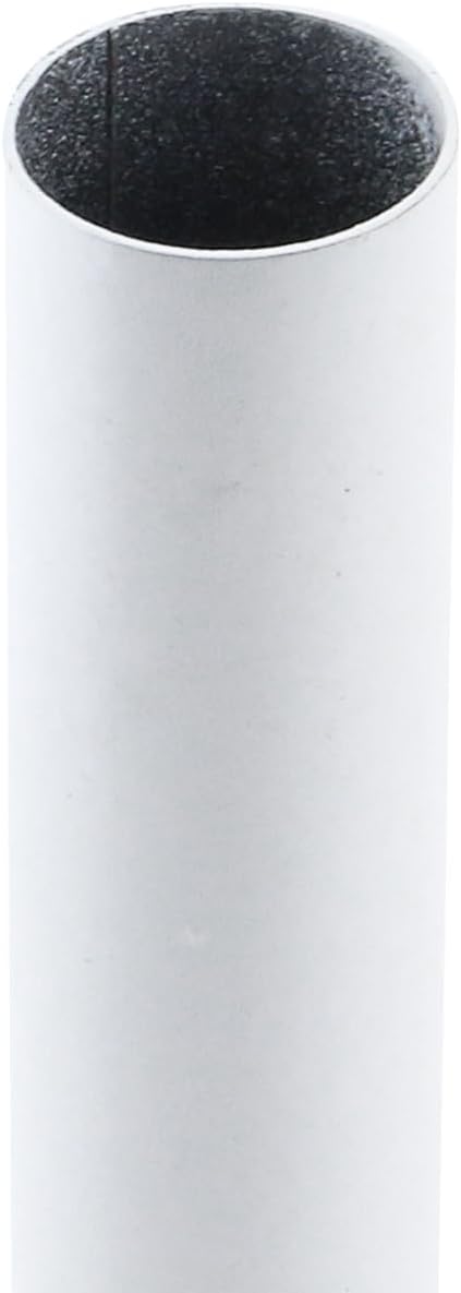 Fundas para velas de candelabro, fundas blancas para velas, fundas de 4 pulgadas, piezas de repuesto de candelabros de metal, 12 unidades