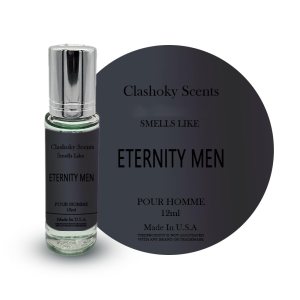 Clashoky Aceite de perfume perfumado Eternity Colonia Roll On Body Oil para hombres (0.4 fl oz) (paquete de 1) Clashoky Aceite de perfume perfumado Eternity Colonia Roll On Body Oil para hombres (0.4 fl oz) (paquete de 1)