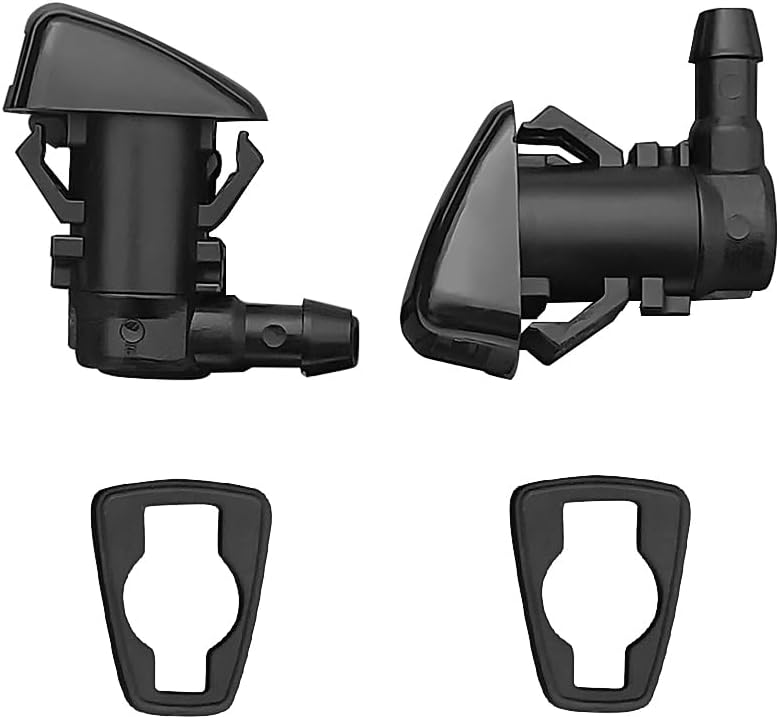 4806312AA – Boquillas de limpiaparabrisas prémium para Dodge Nitro 2007-2012 Jeep Liberty 2008-2013 Commander 2006-2010  Boquilla de chorro de