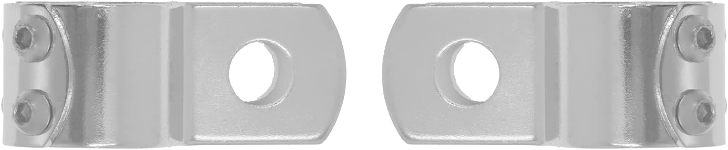 YHMTIVTU Abrazaderas de clavija de pie de motocicleta para reposapiés de carretera 1.260 in1.25 pulgadas, barras de choque soportes de montaje para