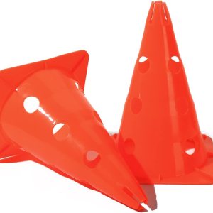 Cono de entrenamiento de fútbol resistente de agilidad, diseño de agujero de entrenamiento deportivo de campo de fútbol, accesorio de entrenamiento Cono de entrenamiento de fútbol resistente de agilidad, diseño de agujero de entrenamiento deportivo de campo de fútbol, accesorio de entrenamiento