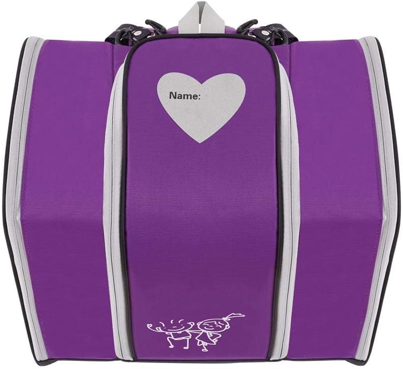 Mochila para botas de esquí para niños pequeños, patinaje, esquí, botas de snowboard, casco, guantes y aperitivos, perfecta para esquí, snowboard,