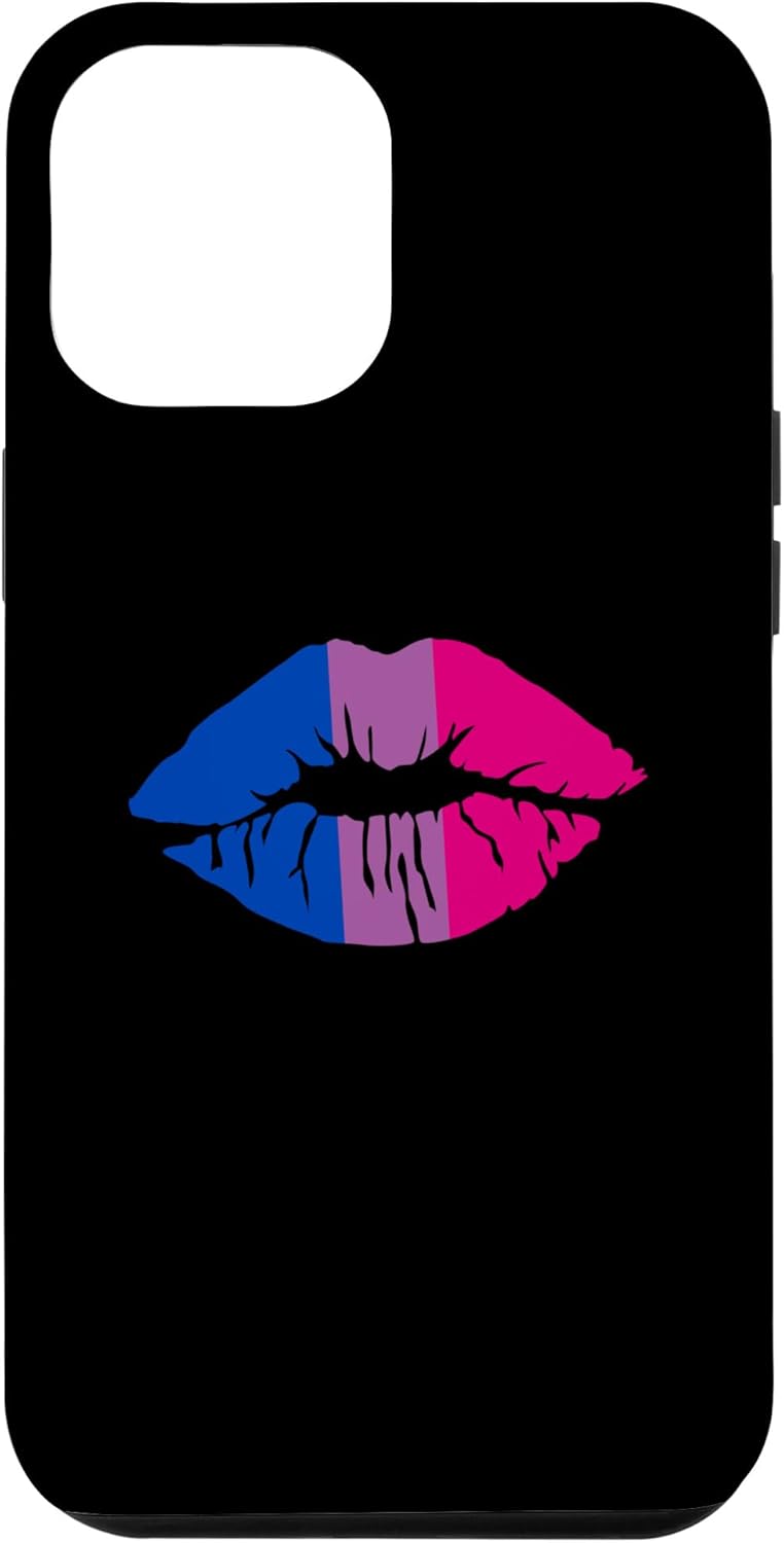 iPhone 12 Pro Max Bisexual Lips Kiss Bi Sexual Kiss Labios LGBTQ Bisexual Case