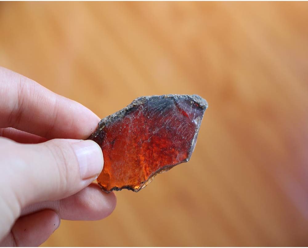 Piedras naturales de ámbar áspero de 1.41 onzas, para artes, manualidades, pulir, taxis, pulido, envoltura de alambre, curación de cristales Wicca y