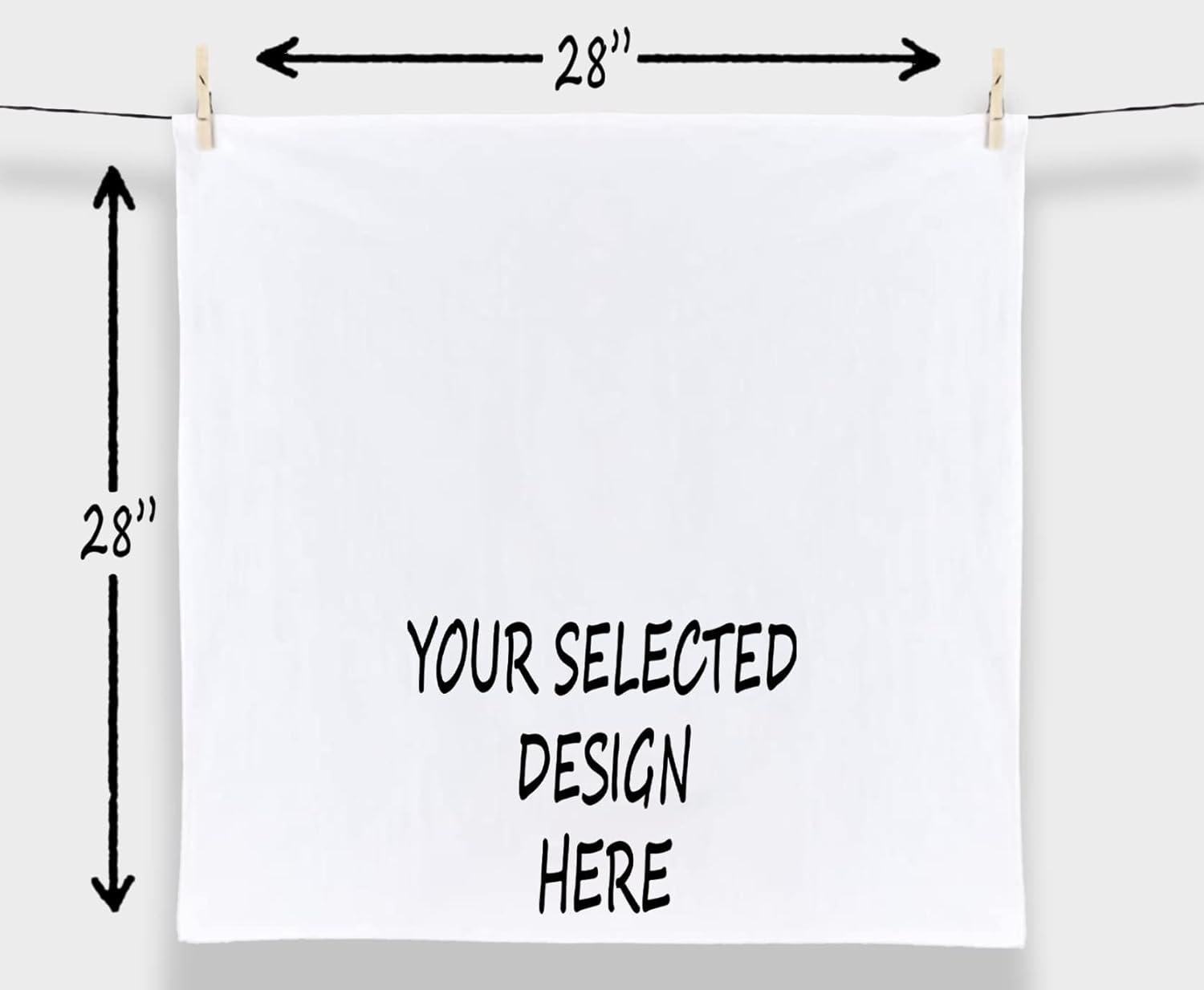 Handmade Teacher Kitchen Towel – Definition of a Teacher – 100% Cotton Hand Towel for Teacher Appreciation – 28×28 Inch Perfect Teacher Gifts from