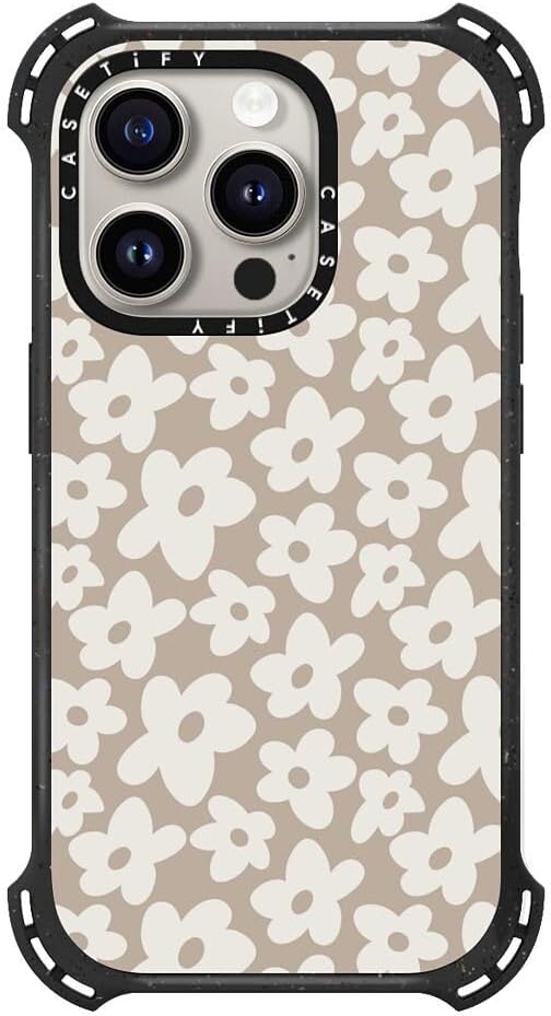 CASETiFY Funda Bounce para iPhone 15 Pro 6 veces probada contra caídas de grado militar, protección contra caídas de 21.3 pies, compatible con