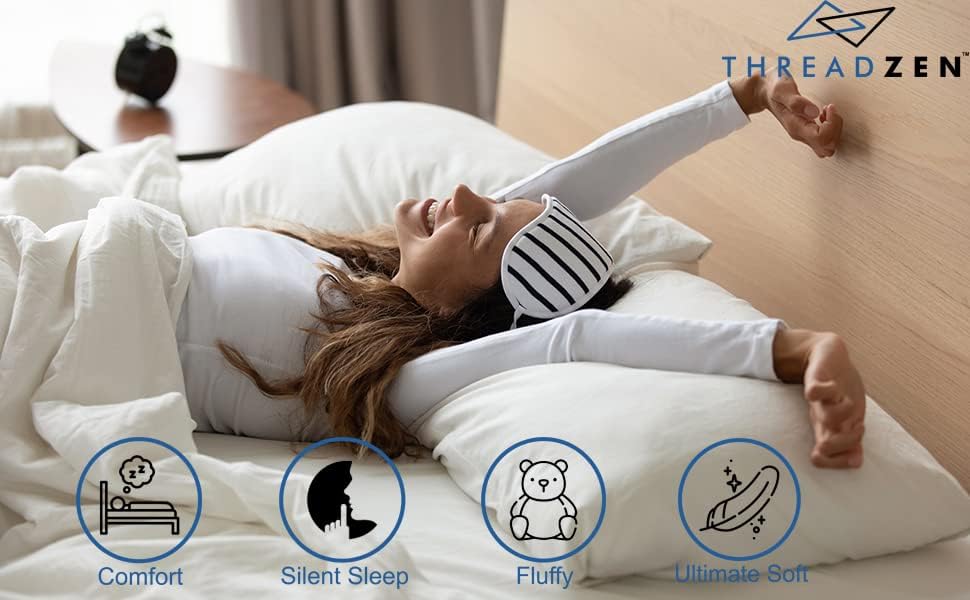 THREADZEN Edredón plisado de gran tamaño King para todas las estaciones, alternativo al plumón, tamaño extra grande, 1 pieza con 8 pestañas y