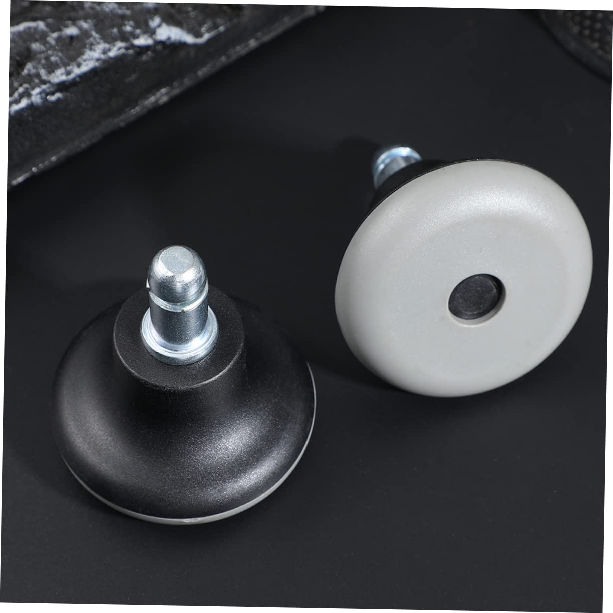 STOBOK 8 piezas ruedas para silla de oficina, ruedas para muebles, accesorios para sillas de oficina, accesorios de escritorio, patas de cama, silla