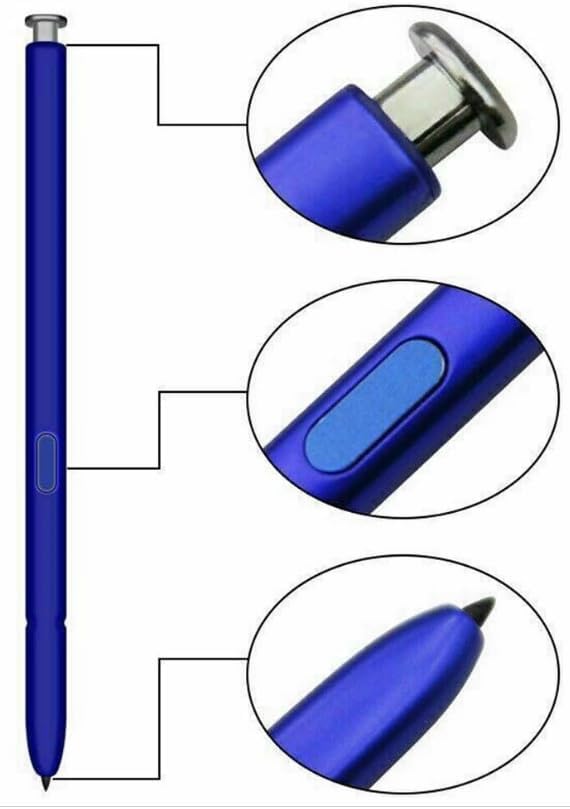 Para Galaxy Note 10 Stylus Pen (Con Bluetooth) Reemplazo para Samsung Galaxy Note 10, Note 10+ Plus 5G All Versions Touch Stylus Pen con 5