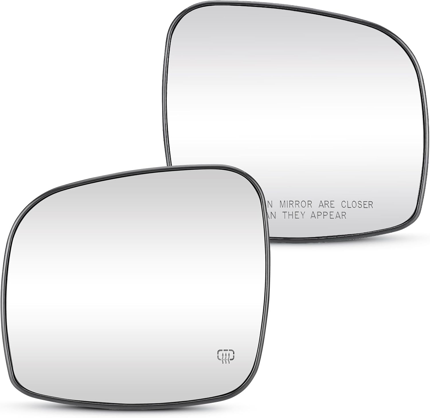 Espejo izquierdo y derecho con calefacción para Dodge Grand Caravan 2008-2020, para Chrysler Town & Country 2008-2016, para RAM CV 2012-2015, para