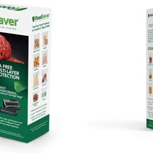 FoodSaver Paquete de bolsas selladoras al vacío y bolsas selladoras al vacío fáciles de llenar FoodSaver Paquete de bolsas selladoras al vacío y bolsas selladoras al vacío fáciles de llenar