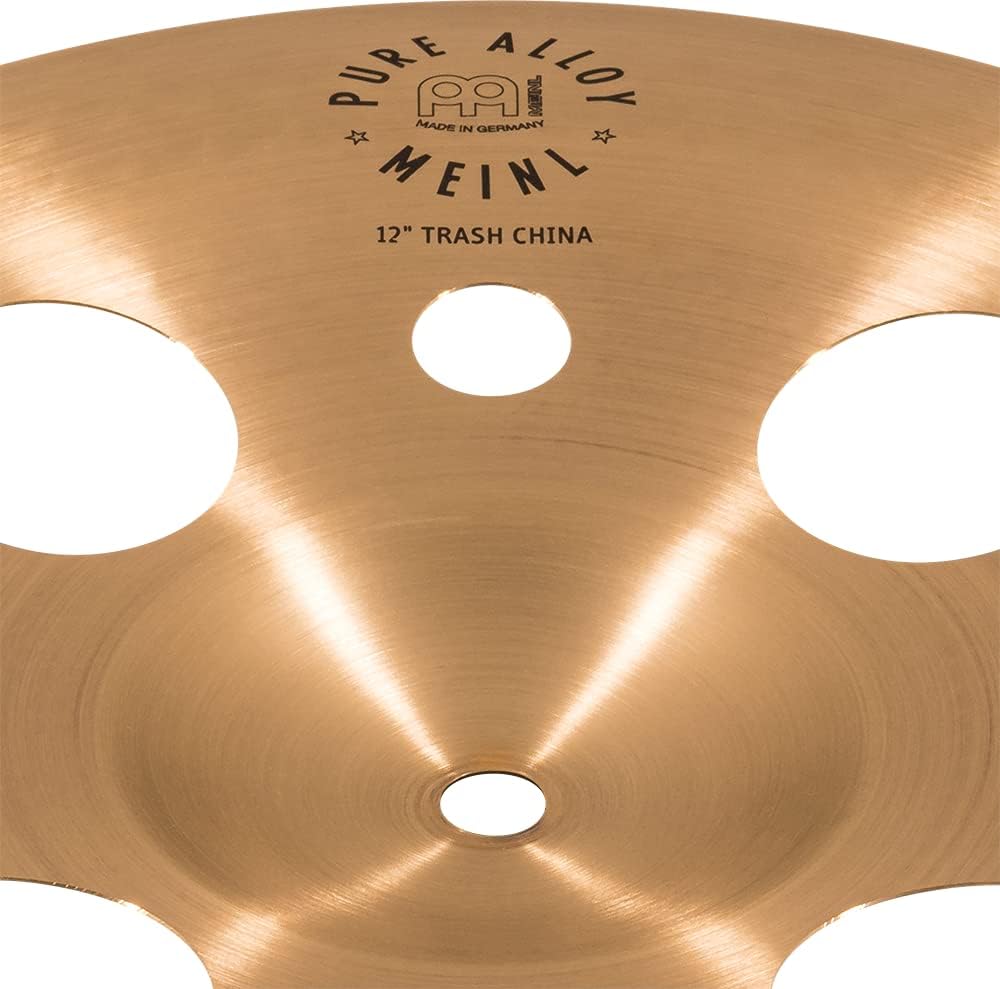 Meinl Cymbals Basura de 12 pulgadas, aleación pura de China, fabricada tradicionalmente en Alemania, PA12TRCH