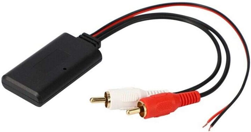 Wixine 1 unids coche universal inalámbrico Bluetooth módulo música adaptador RCA cable de audio auxiliar