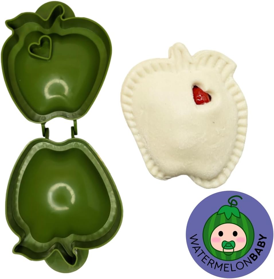 WATERMELONBABY Paquete de 3 moldes para pasteles de mano de Halloween, mini moldes para tartas, mini máquina para hacer tartas de mano, juego de