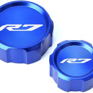 Para YAMAHA YZF R7 YZF-R7 YZFR7 2021 2022 2023 Accesorios de motocicleta Cubierta de depósito de cilindro de aceite de líquido de freno delantero Para YAMAHA YZF R7 YZF-R7 YZFR7 2021 2022 2023 Accesorios de motocicleta Cubierta de depósito de cilindro de aceite de líquido de freno delantero