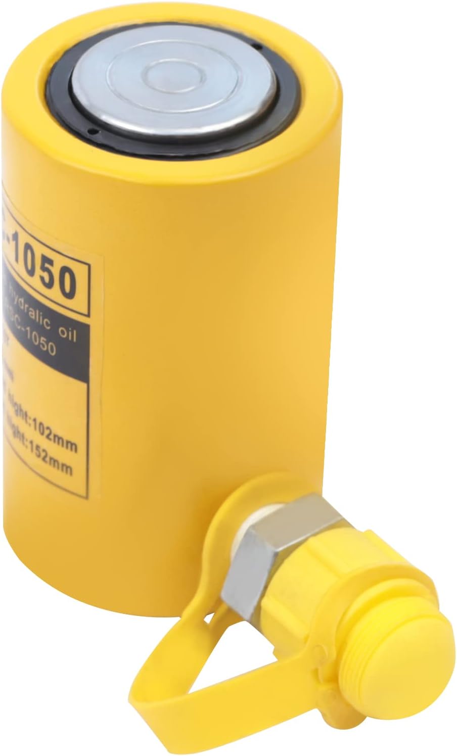 CP-180 Gato de cilindro hidráulico de 2 velocidades – Capacidad 10T, bomba manual operada a mano con paquete de potencia y acoplador