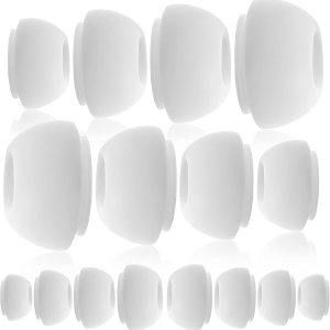 Gatuida Puntas de repuesto para las orejas, 8 pares de puntas de oreja, 4 tamaños de repuesto de goma de silicona para auriculares, accesorios de gel Gatuida Puntas de repuesto para las orejas, 8 pares de puntas de oreja, 4 tamaños de repuesto de goma de silicona para auriculares, accesorios de gel