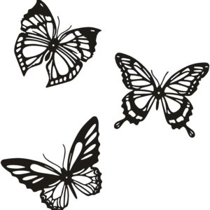GANAZONO 3 piezas de mariposa de hierro hueca decoración vintage decoración rústica al aire libre decoraciones al aire libre decoración de pared de GANAZONO 3 piezas de mariposa de hierro hueca decoración vintage decoración rústica al aire libre decoraciones al aire libre decoración de pared de