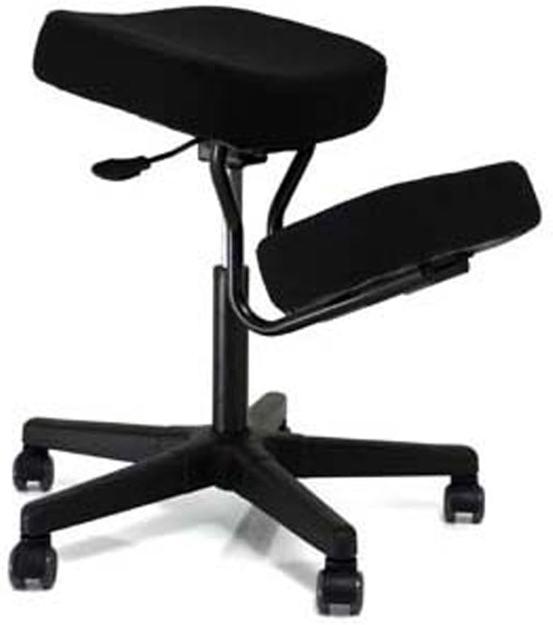 Solace Plus kneeling chair Jobri BetterPosture con espuma viscoelástica para mejorar la postura, aliviar el dolor de cuello y espalda
