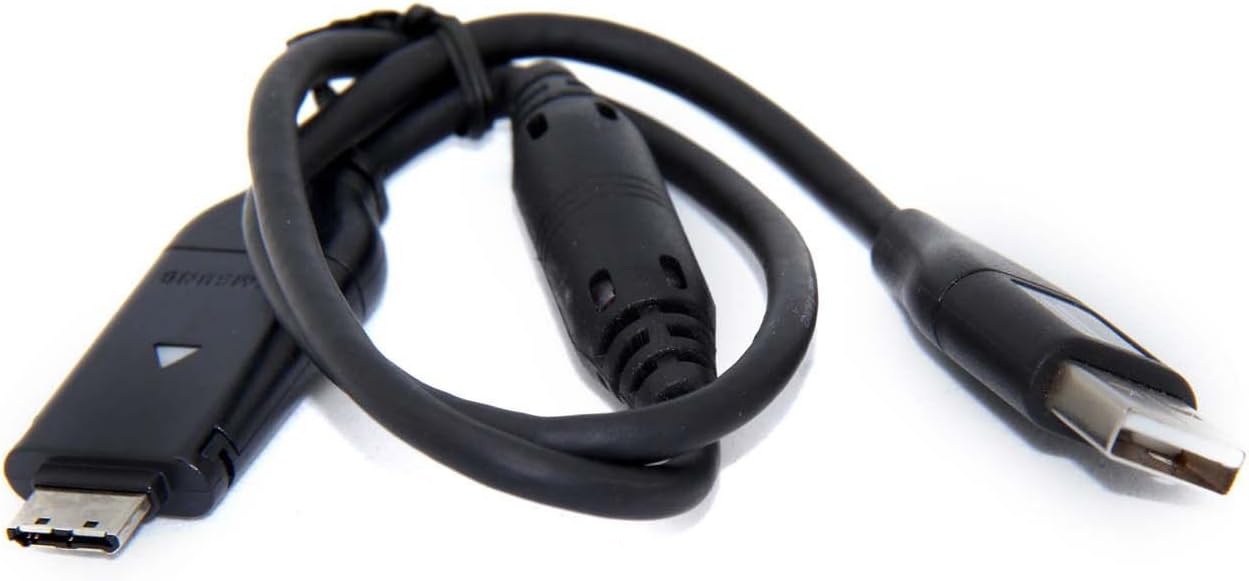 MaxLLTo Cargador de batería USB DC+cable de sincronización de datos para Samsung HZ25W HZ30W HZ35W WB600 WB650 WB5000 i8 i80 L100 L110 L120 L201