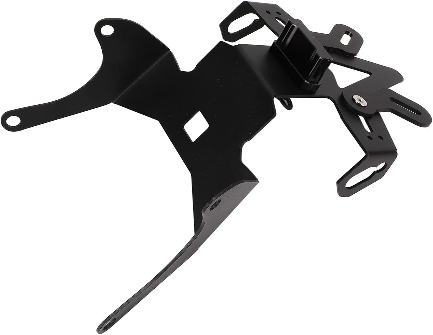 Yctze Soporte de placa trasera de motocicleta con ensamblajes de luz trasera powersports Soporte de placa de matrícula de motocicleta Ho