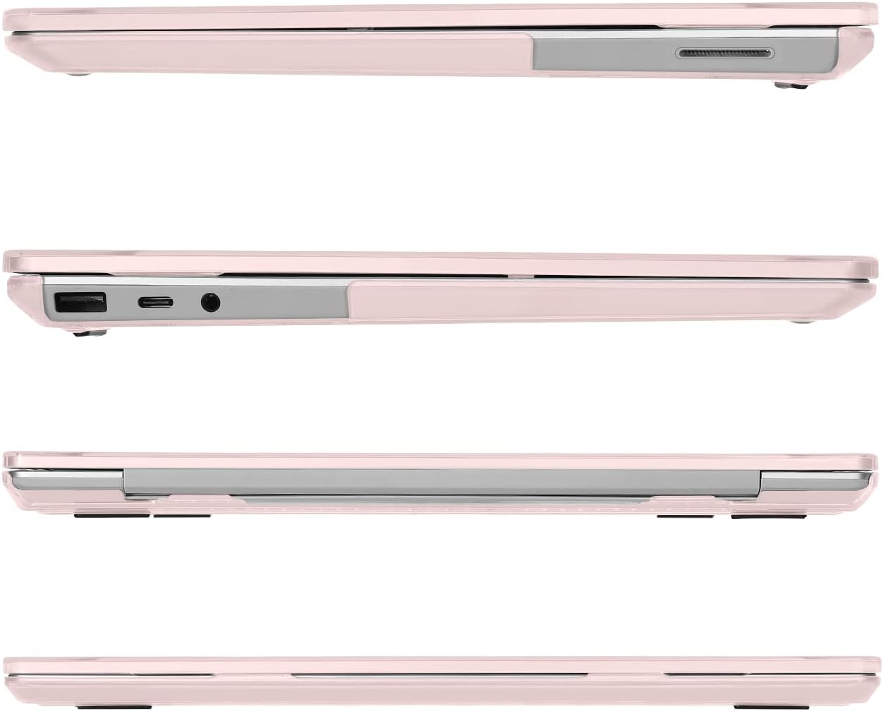MOSISO Funda solo compatible con Microsoft Surface Laptop Go 321 de 12.4 pulgadas versión 2023 2022 2020 (modelos 2013 y 1943), carcasa rígida de