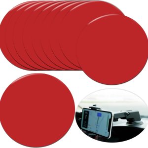 10 almohadillas adhesivas adhesivas de repuesto, 2.953 in (2.95 pulgadas), almohadillas adhesivas circulares de doble cara para montaje de ventosa, 10 almohadillas adhesivas adhesivas de repuesto, 2.953 in (2.95 pulgadas), almohadillas adhesivas circulares de doble cara para montaje de ventosa,