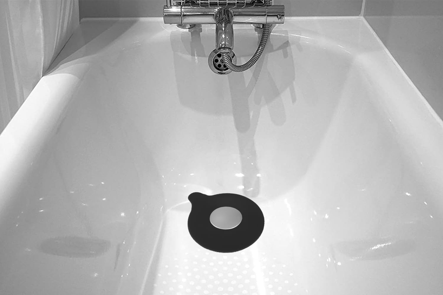 WSZCML Tapón de drenaje de bañera, tapón de drenaje de goma reciclable de silicona, cubierta de drenaje de bañera, tapón de bañera de uso universal