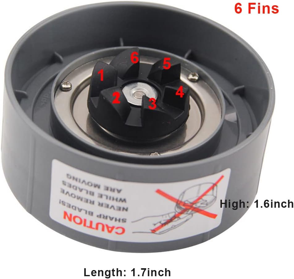 Reemplazo de la cuchilla extractor de repuesto para 600w  900w NutriBullet Blender Blade piezas de repuesto