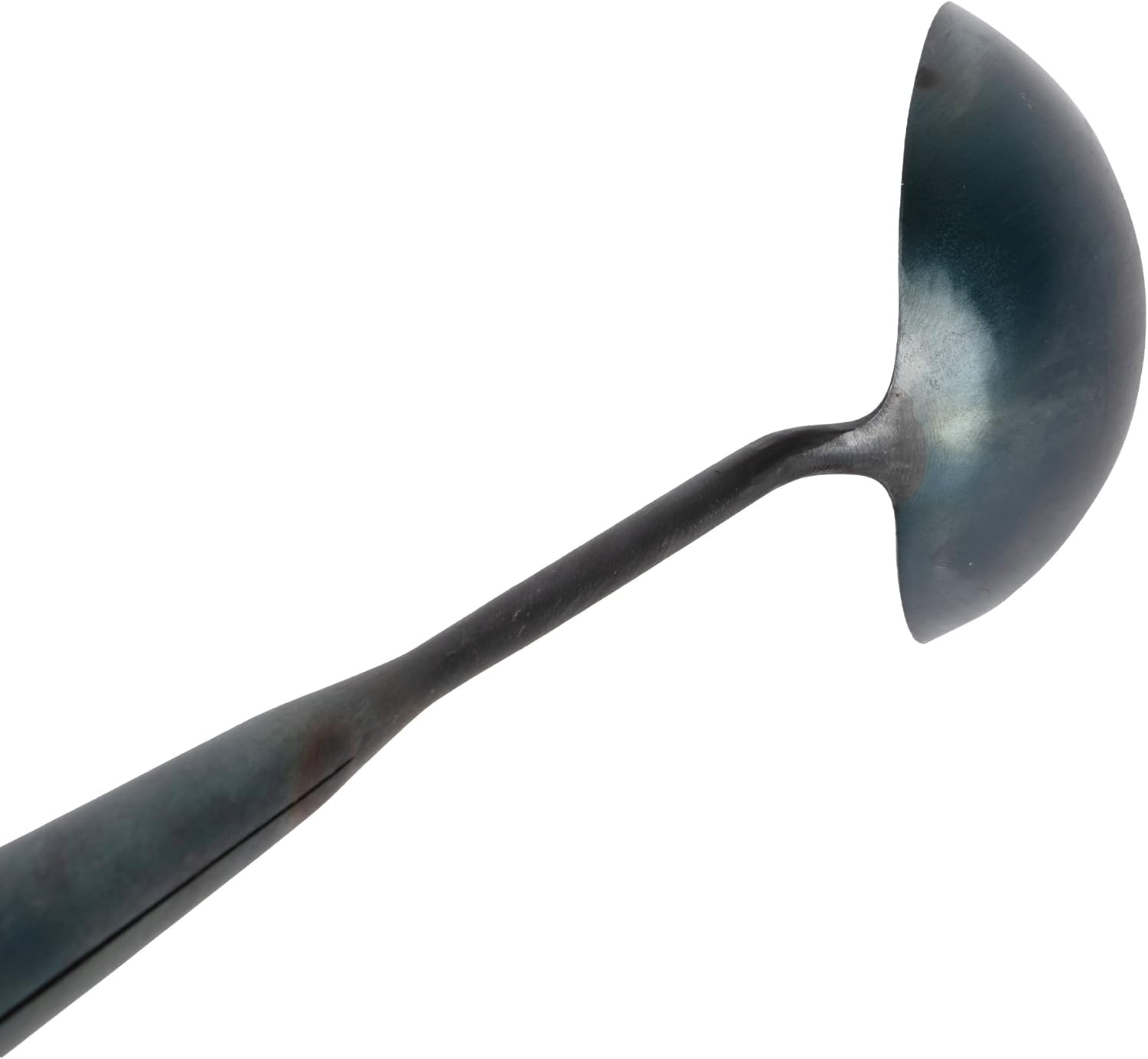ZhenSanHuan – Juego de herramientas de wok de hierro tradicional hecho a mano y cucharón, utensilios largos para wok (adle, 12.6 pulgadas)