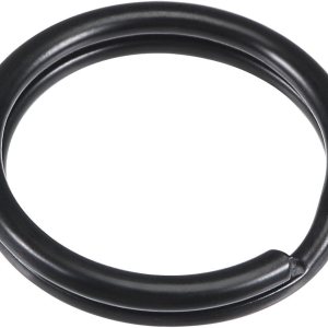 uxcell Llaveros divididos de 0.59 pulgadas (0.591 in), conector abierto para bolso con cremallera, pintura electroforética, paquete de 20 uxcell Llaveros divididos de 0.59 pulgadas (0.591 in), conector abierto para bolso con cremallera, pintura electroforética, paquete de 20