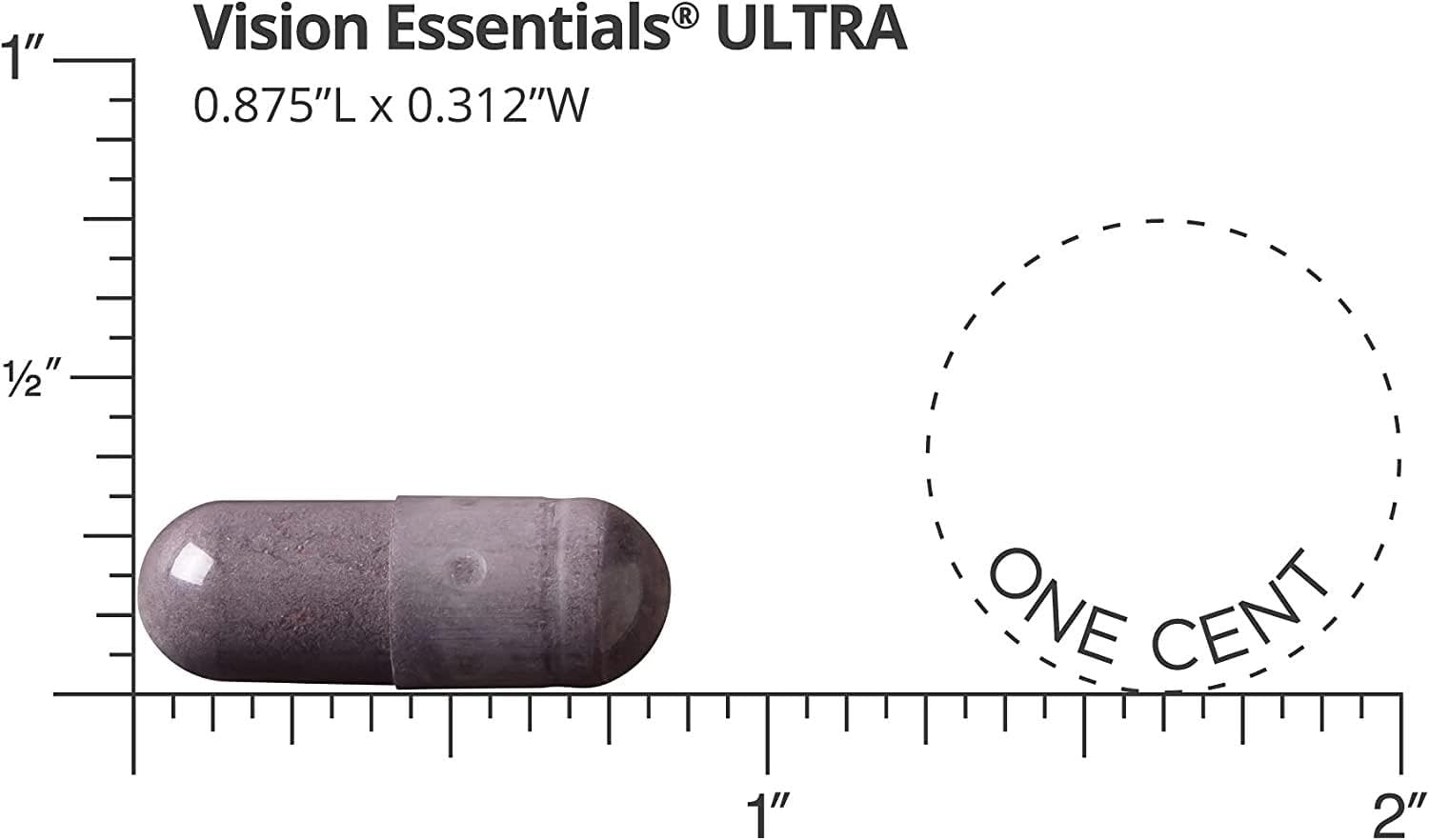 Dr. Whitaker’s Vision Essentials Ultra  Apoyo integral con una sola píldora diaria para la salud de la mácula y la retina, fatiga ocular, presión