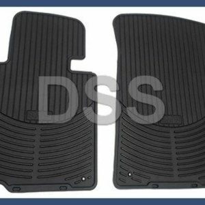 BMW Alfombrilla de goma auténtica negra delantera E46 convertible solamente BMW Alfombrilla de goma auténtica negra delantera E46 convertible solamente