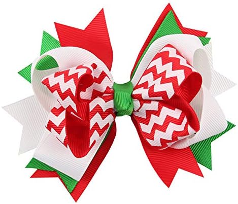 Himine 9pcs Halloween Navidad dibujos animados bowknot horquilla accesorios para niñas