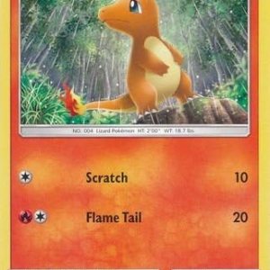 Pokemon – Charmander – 18147 – Común – Sol y Luna Sombras Ardientes Pokemon – Charmander – 18147 – Común – Sol y Luna Sombras Ardientes